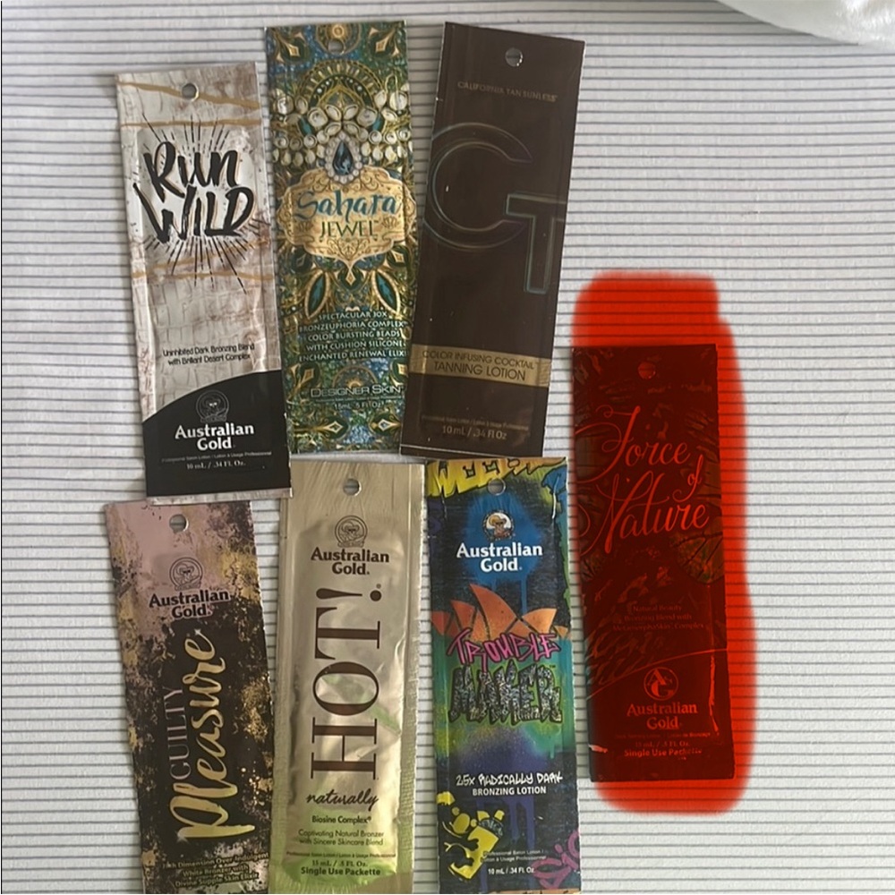 Australian Gold Tanning Lotion Packets